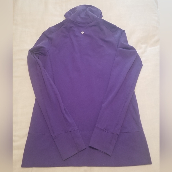 Lululemon In Stride Origami Jacket Size 8 Purple - Picture 4 of 4